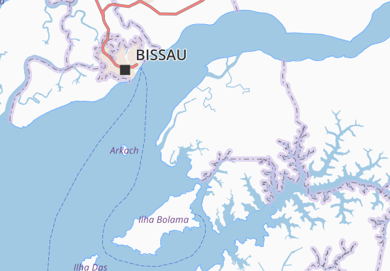 Mapa Nhala de Baixo