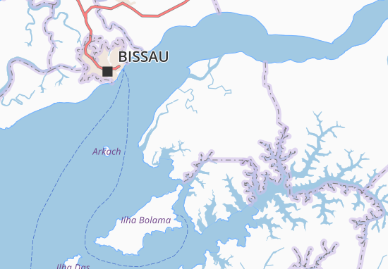 Karte Stadtplan Bunaussa