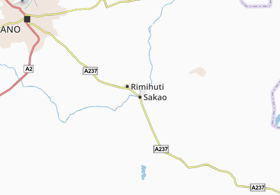 Mapa Sakao