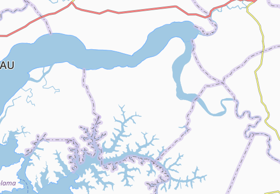 Kaart Plattegrond Gandabo