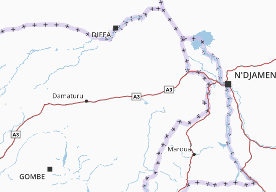 Mapa Borno