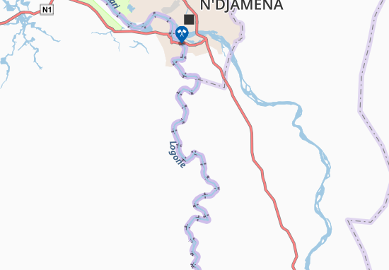 Karte Stadtplan Dgidam