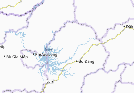 Karte Stadtplan Bom Bo