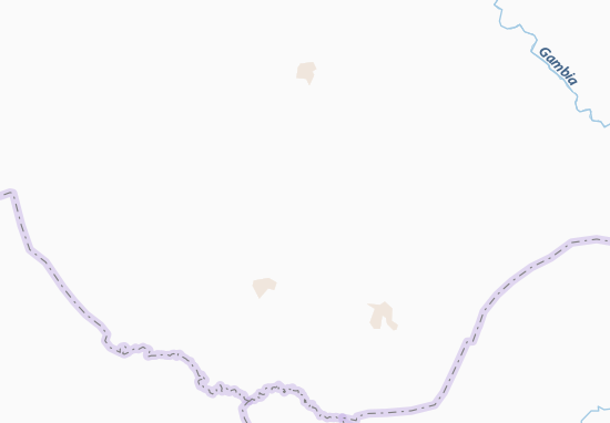 Mapa Fougou