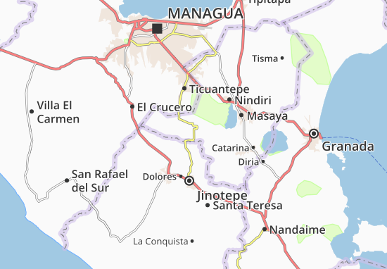 MICHELIN La Concepción map - ViaMichelin