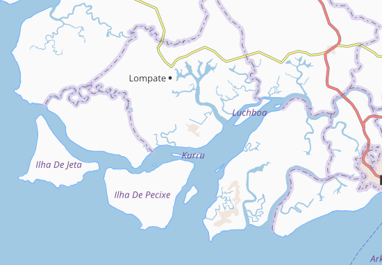 Karte Stadtplan Carenque