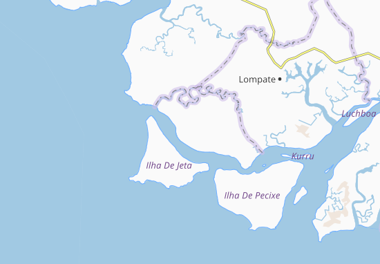 Mapa Tebebe