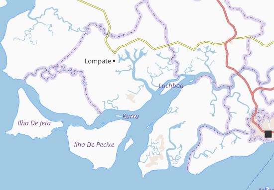 Karte Stadtplan Uachicha