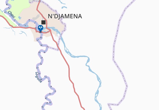 Karte Stadtplan Djilali