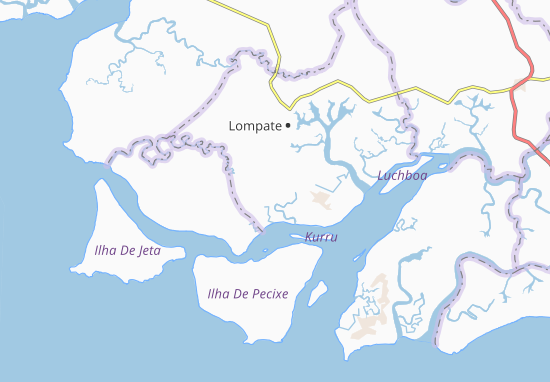 Kaart Plattegrond Buloba