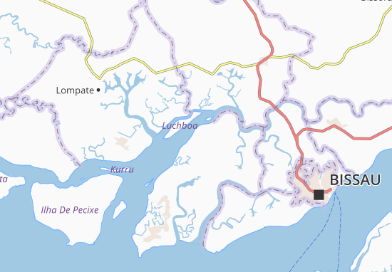 Ponta Cabral Map