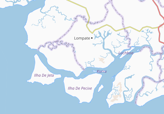 Mapa Beteche
