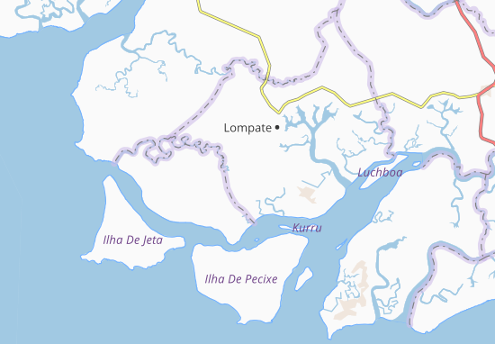Kaart Plattegrond Batucar