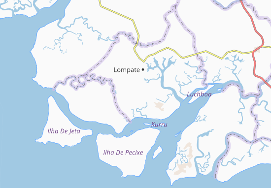 Karte Stadtplan Balil