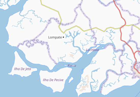 Karte Stadtplan Pichima