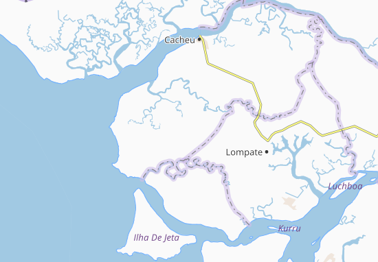 Benau Map