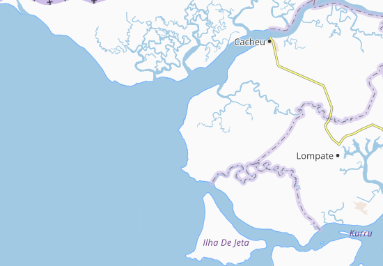 Karte Stadtplan Cachalame