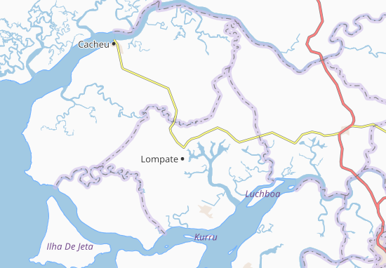 Mapa Binhante