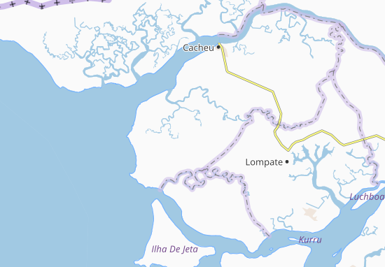 Mapa Berame