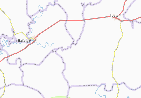 Mapa Cansamba Jau