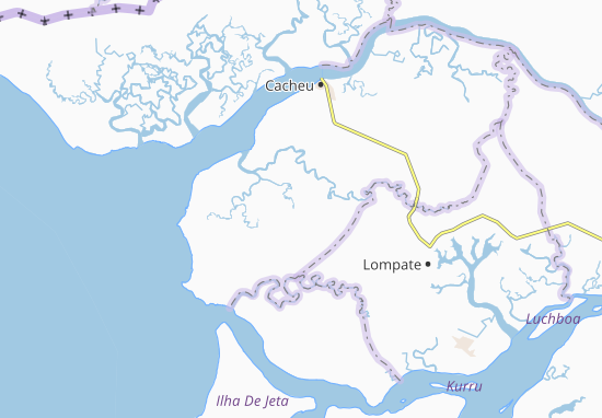 Karte Stadtplan Bassarel