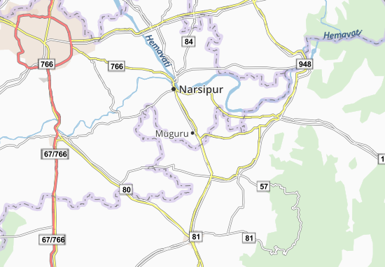 Mapa Muguru
