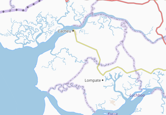 Guebegue Map