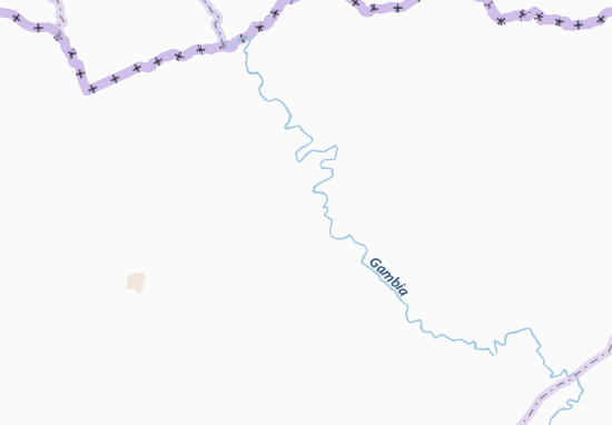 Karte Stadtplan Rounde Sangui