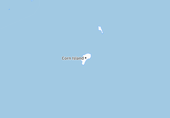 Mapa Corn Island