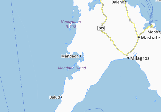 Mapa Mandaon
