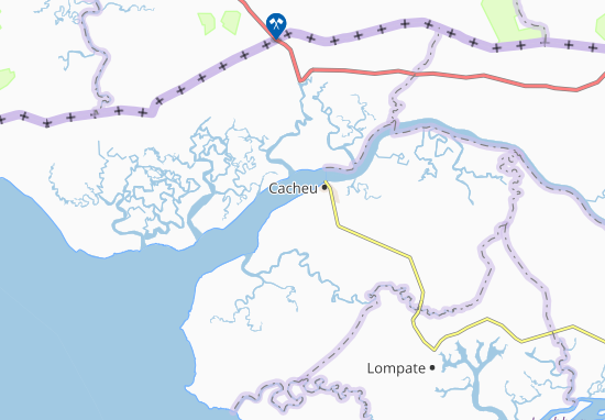 Mapa Ponta Fernandes