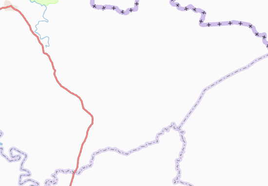 Mapa Borodji Peul