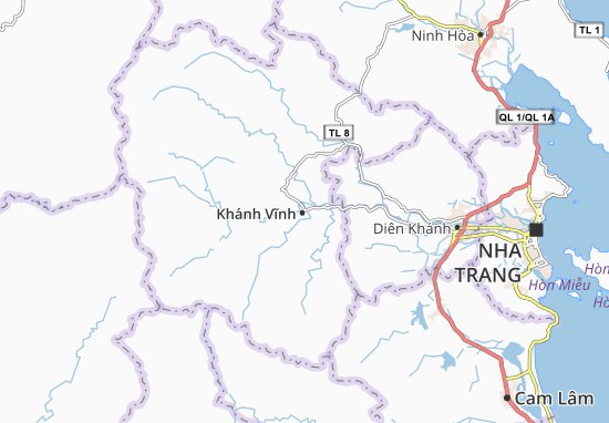 Mapa Khánh Vĩnh