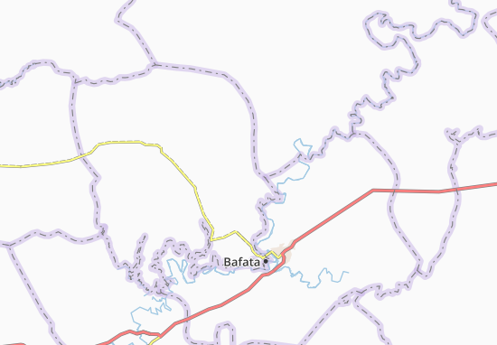 Karte Stadtplan Banum