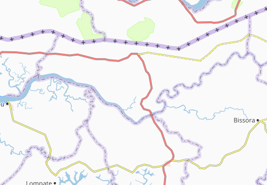 Karte Stadtplan Pundame