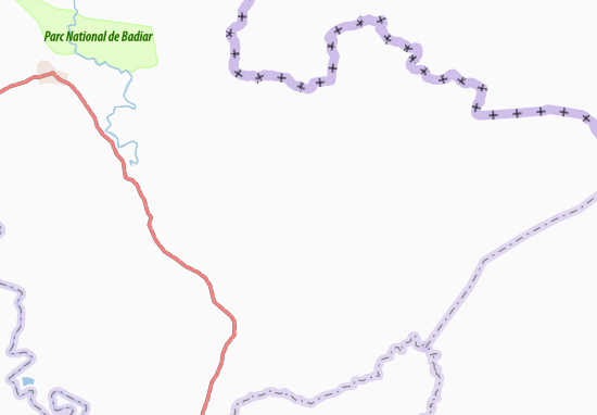 Kaart Plattegrond Tiaguissi