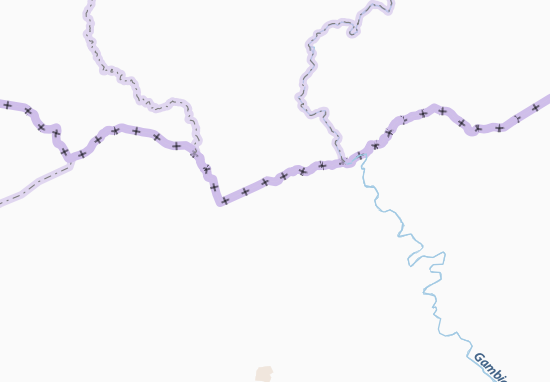 Mapa Gadalougue
