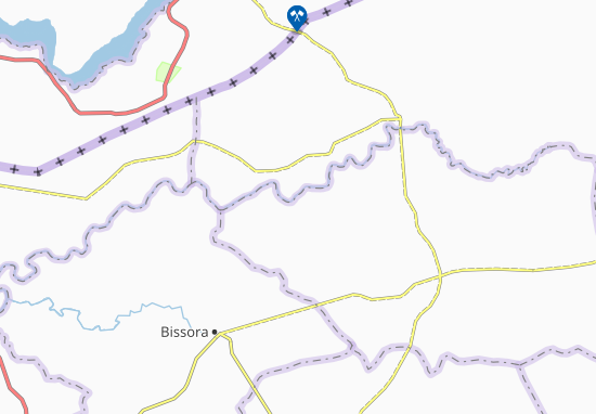 Mapa Bafatandim