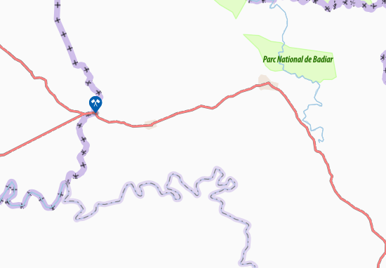 Karte Stadtplan Kangneka
