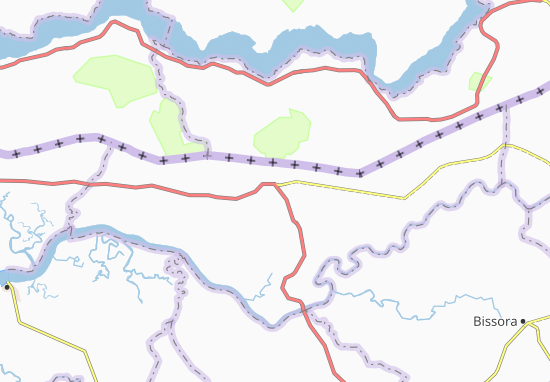 Mapa Ingore