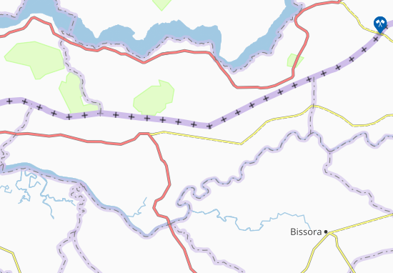 Mapa Bissabur