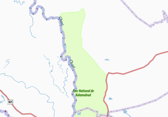 Karte Stadtplan Gos en Naal
