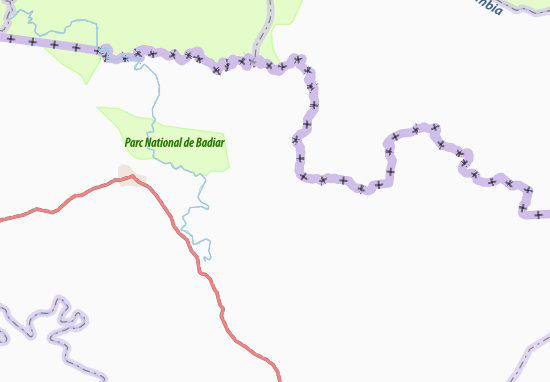 Kaart Plattegrond Oungwariel