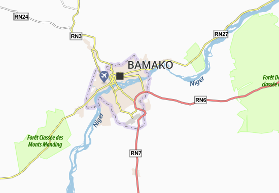 Mapa Banankabougou