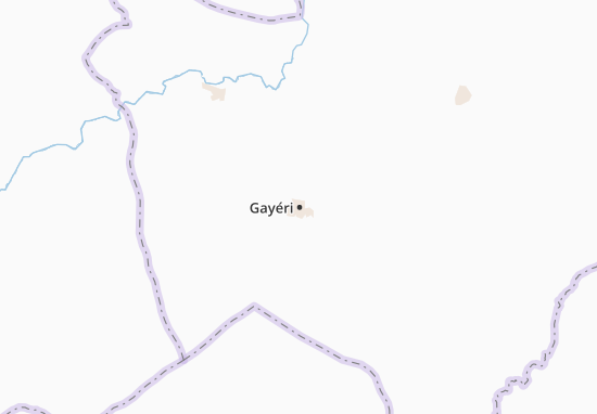 Mapa Gayéri