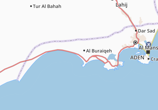 Karte Stadtplan Al Buraiqeh
