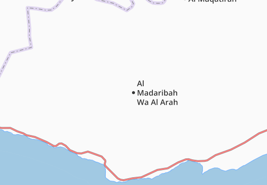 Carte-Plan Al Madaribah Wa Al Arah