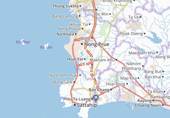 Mapa Huai Yai