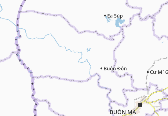 Mapa Krông Na