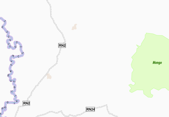Mapa Diolafoundouba